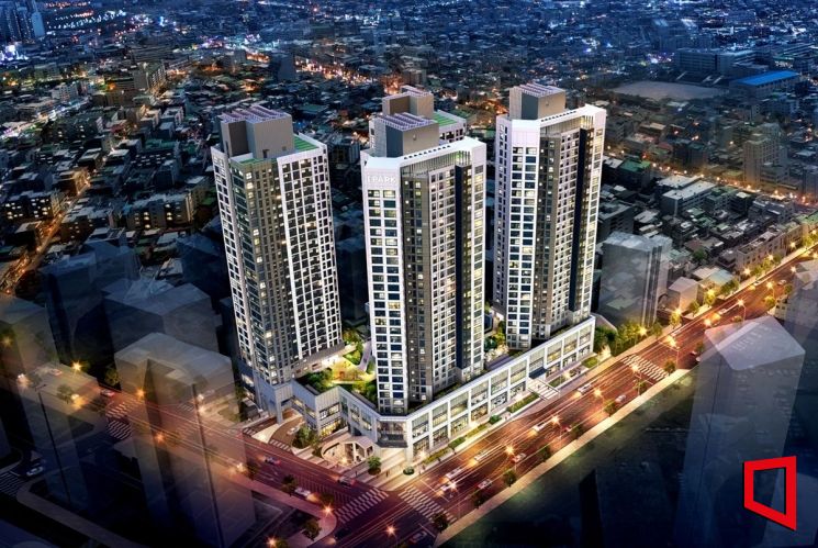 Sangbong Central I-Park Rendering. Provided by HDC Hyundai Development Company