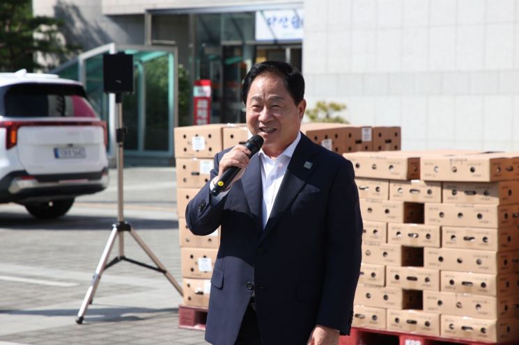 Namyangju City Holds Chuseok Sharing Event... Donation of Sponsored Goods by Kyungwon and Others