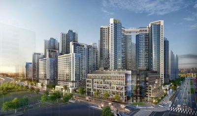 서울 강남구 청담동 '청담르엘' 투시도. 롯데건설 제공