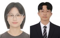 왼쪽부터 박지은 석사과정생, 최현준 교수. 동아대 제공
