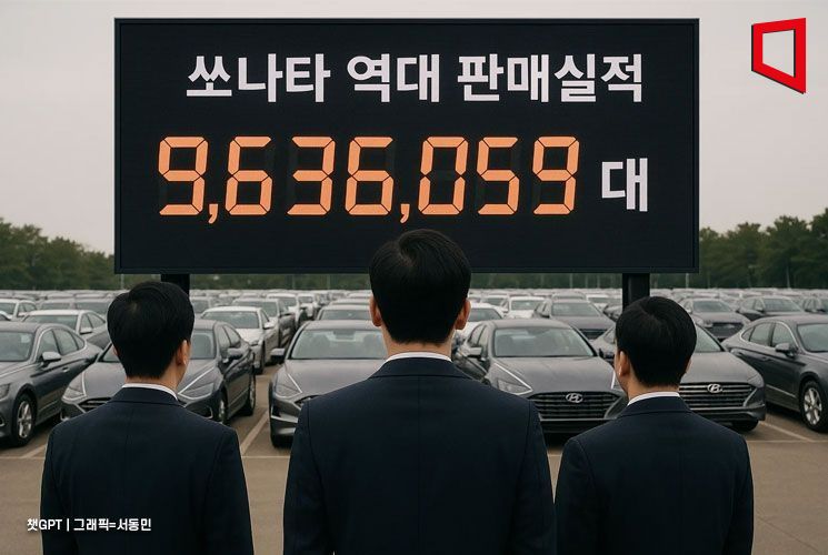 '국민세단' 쏘나타 출시 40년…1000만대 판매 눈앞