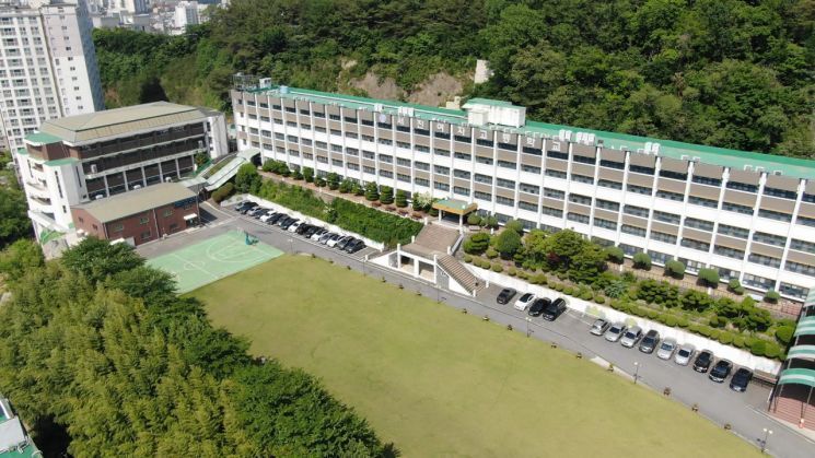 광주 서진여고 전경.