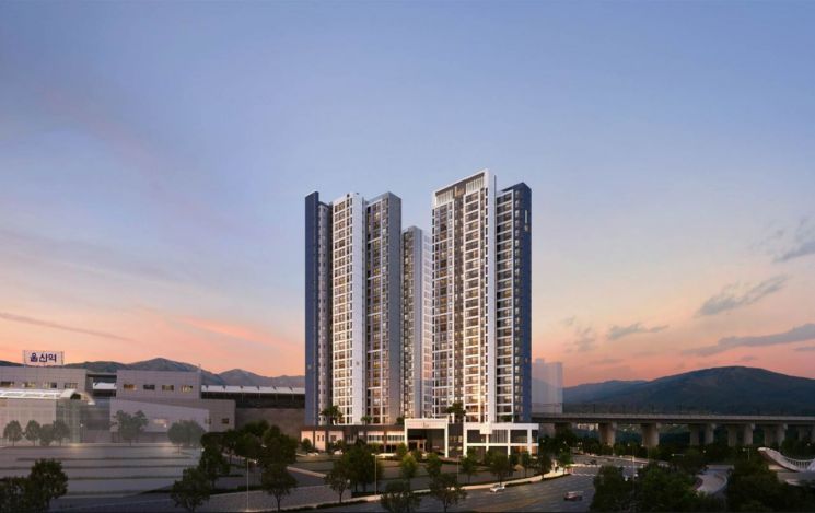 Full-Scale Development of Ulsan's Self-Sufficient Urban Center Begins... 'Ulsan Station Poliscia IU Shell' Expected to Benefit from Prime KTX Location