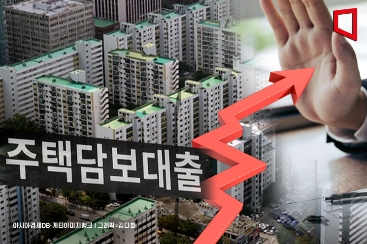주담대 금리 인상 멈췄다… 5개월 연속 '3%대'
