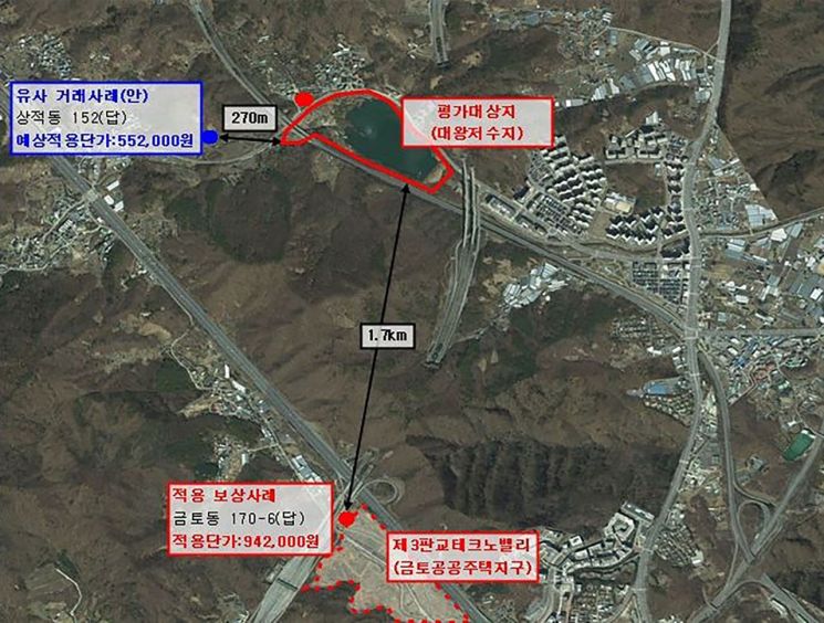성남시 “혈세 낭비 바로잡겠다”…대왕저수지 감정평가 부당 산정 소송