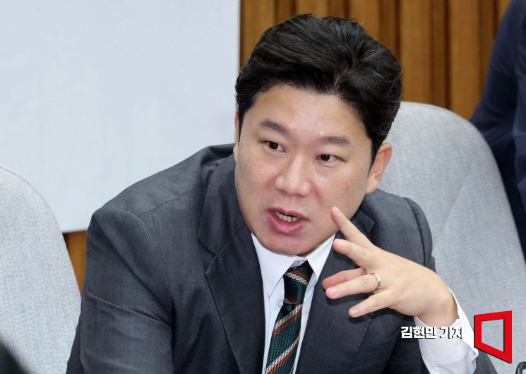 [포토] 국민의힘 진종오, 민주당의 종교단체 신도 동원 의혹 폭로