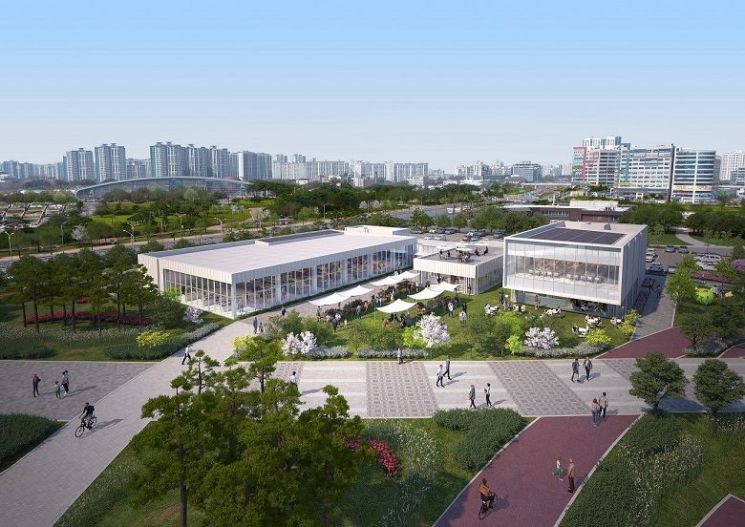 로컬푸드 복합센터 조감도. 2026년 완공 예정. 파주시 제공