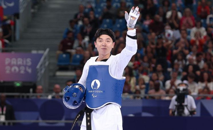 춘천시 장애인태권도 선수 주정훈(패럴림픽 메달리스트). 춘천시 제공