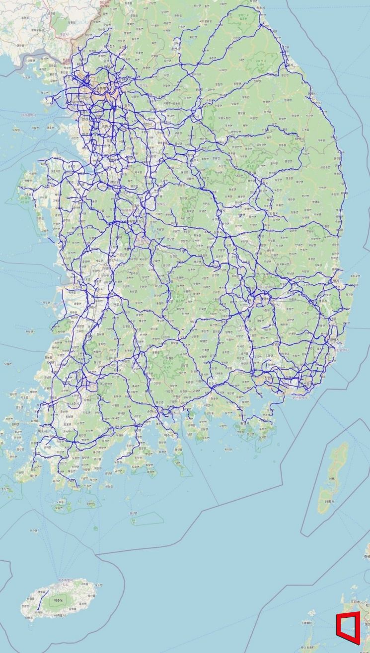 제너럴모터스(GM)가 운전 중에 운전대에서 손을 뗄 수 있는 차세대 운전자 보조시스템 '슈퍼크루즈'를 한국에 공식 출시한다고 1일 밝혔다. 슈퍼크루즈 기능 적용 도로 현황. 한국GM