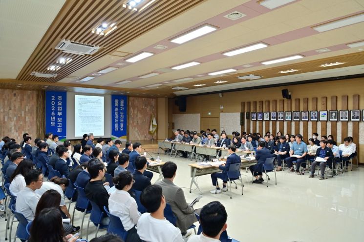 고령군, 2026년도 주요업무 보고회 개최… 신규사업 발굴·정책 대응 논의