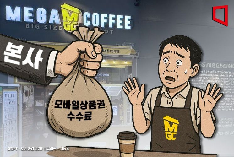 수수료 떠넘기고 본사 구입 강제 '갑질'…메가커피에 역대 최대 과징금