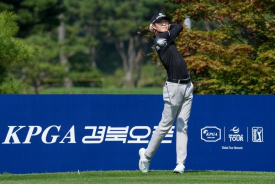 박준홍의 돌풍…"선두에 있다고 욕심 내지 않겠다"