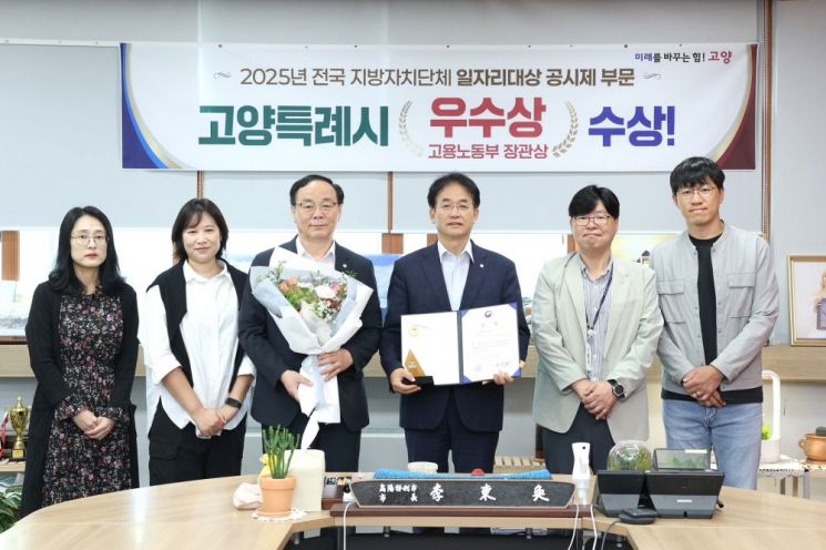 Goyang City Wins Excellence Award at 2025 National Local Government Job Awards