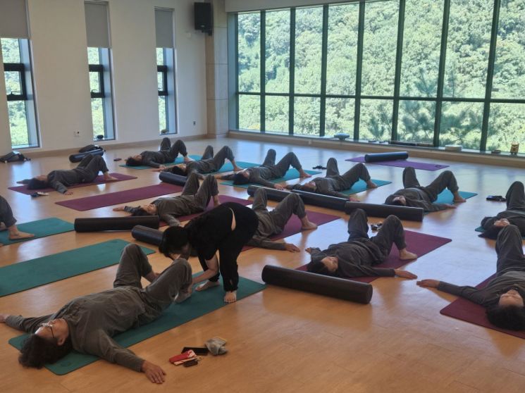 양산시농업기술센터 여성농업인 힐링프로그램. 양산시 제공