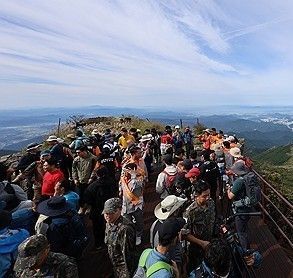 무등산 정상 개방 자료 사진. 연합뉴스
