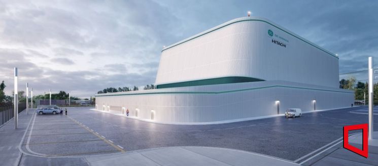 스웨덴 링할스 지역에 추진중인 SMR 발전소 조감도. 삼성물산 제공