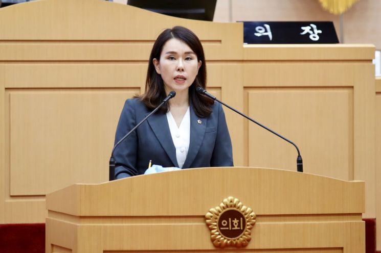 한숙경 전남도의원.