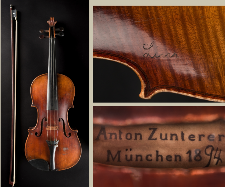 The violin up for auction this time was made in 1894 by German craftsman Anton Kuntner and is believed to have been purchased directly by Einstein when he was 15 years old. Instagram dominicwinterauctioneers