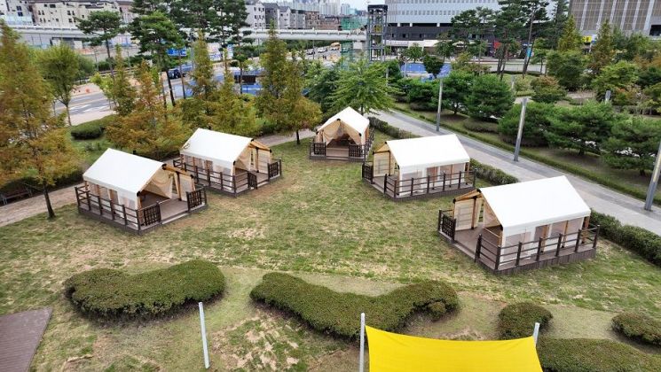 파주시, 운정호수공원 피크닉장. 파주시 제공