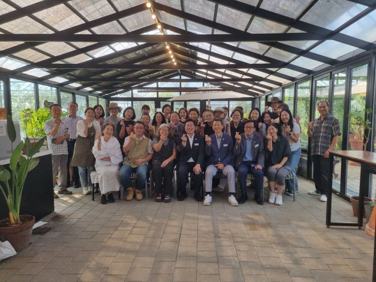 양평군, 도시농업과 치유농장 연계 '원예치료 전문가반 현장 워크숍' 성료