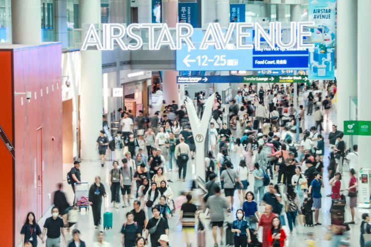인천공항 여객터미널 전경. 인천국제공항공사 제공