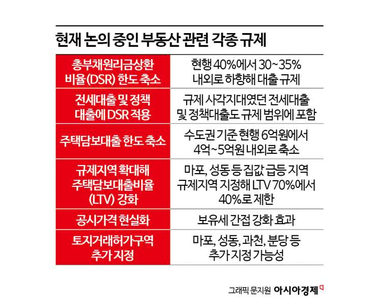 천정부지 집값에…추가 대출 규제 이번주 나온다