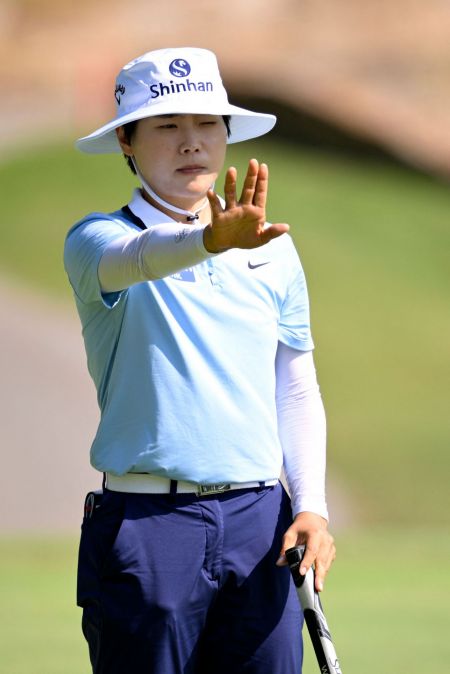 이소미가 뷰익 LPGA 상하이에서 공동 4위로 선전했다. AFP연합뉴스