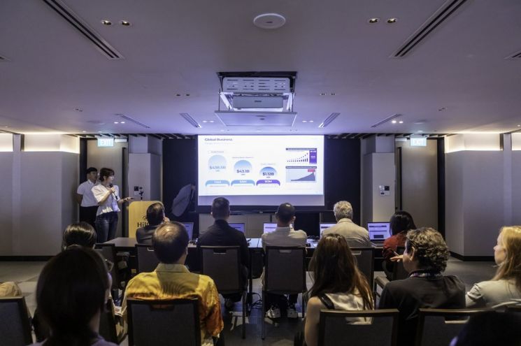 한국콘텐츠진흥원은 지난달 29일부터 이달 1일까지 싱가포르 힐튼 오차드 호텔에서 '유녹(U-KNOCK) 2025'를 개최했다.