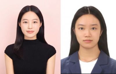 (왼쪽부터) 전남대학교 의학과 강지현·문진영 학생.