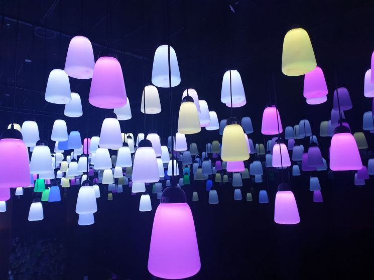 합천 대장경테마파크 기록문화관 풍등 사진.