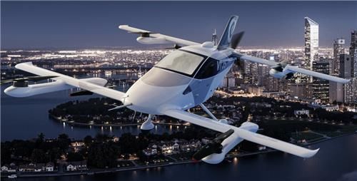 중국 이항이 출시한 전기수직이착륙기 VT-35. 이항 홈페이지 캡처 연합뉴스