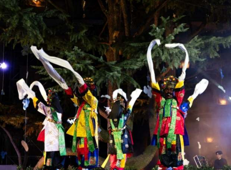 지난해 무형유산축전 기획 공연 '당산파티'