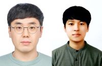 연구진 (좌측부터) 주경돈 교수, 김준수 연구원(제1저자). UNIST 제공