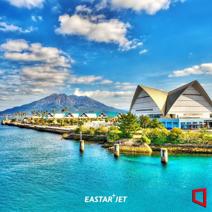 이스타항공이 내달부터 인천-가고시마 노선에 취항한다고 15일 밝혔다. 가고시마 사진. 이스타항공