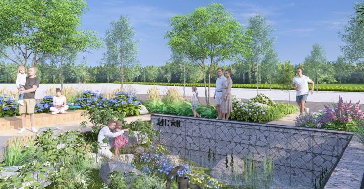 부산도시공사, 전국 최초 ‘비채가든’ 첫 선… ‘공원비채’ 브랜드 적용 기업정원