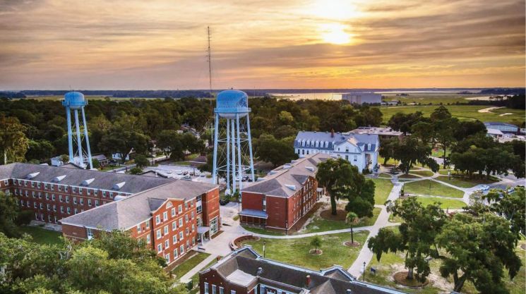 미국 조지아주 서배너 주립대학교 전경. 서배너 주립대 홈페이지