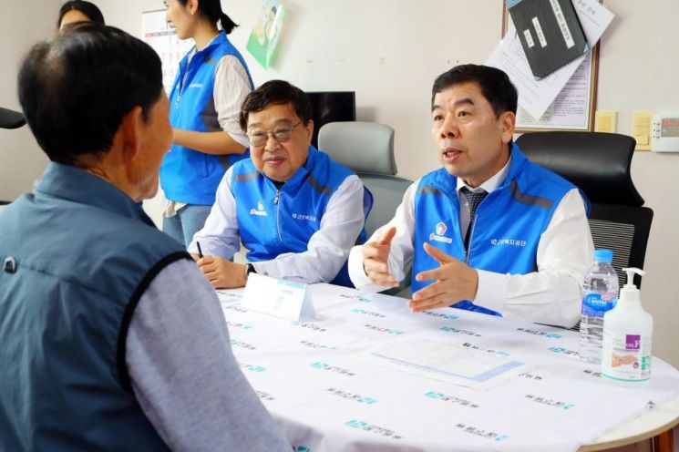 근로복지공단 노사가 '왕진가방'들고 구슬땀 쏟은 곳은?