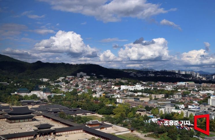 [포토] 모처럼 찾아온 가을다운 하늘