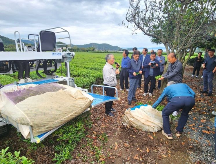 보성군, 녹차 전남 Top 경영모델 실용화사업 연시회