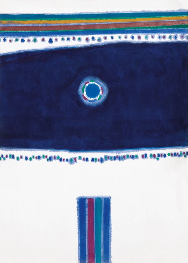 김환기의 '무제'(1969). 케이옥션 제공