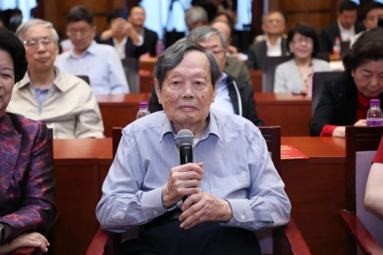 양전닝 중국 칭화대 교수. 연합뉴스