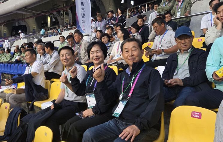 광주시의회 교문위, 전국체육대회 광주선수단 응원