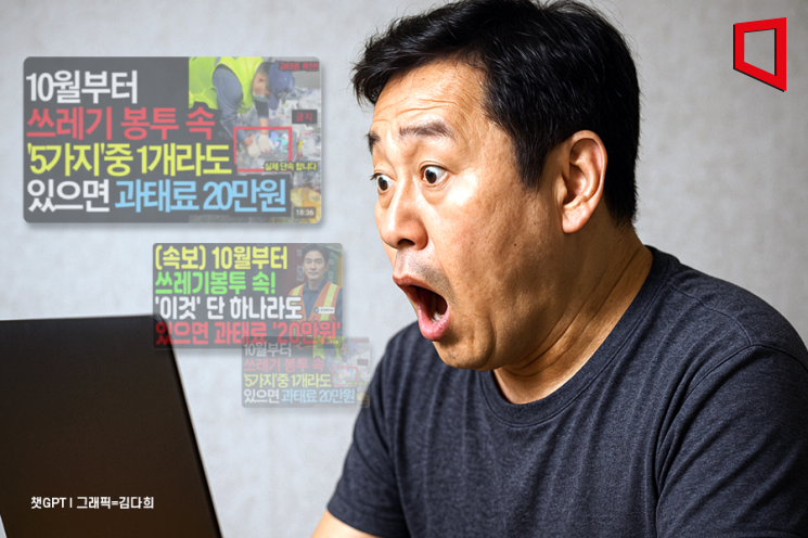 "종량제 봉투에 볼펜 버리면 80만원?"… 과태료 폭탄 맞는다 난리나자 정부 결국