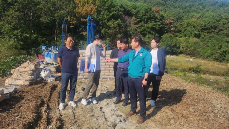 서호관 합포구청장 현장 점검.