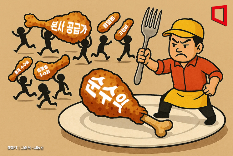 하루에 100마리씩 튀겨도 남는 게 없네…2만5000원 짜리 치킨값 대해부[치킨공화국의 몰락]①