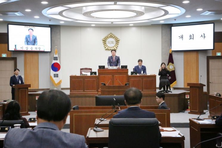 칠곡군의회 내 전경사진/칠곡군청 제공