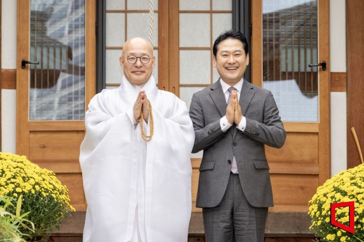 [포토] 진우 스님 예방하는 장동혁
