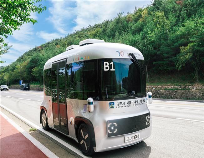 韓기술로 만든 자율주행 셔틀, APEC 다닌다