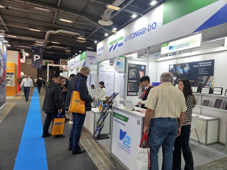 경기도, 프랑스 자동차부품 전시회서 906만弗 수출 상담 성과