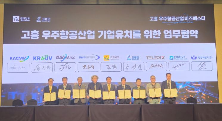 전남도, 우주·항공 기업 투자유치 잰걸음